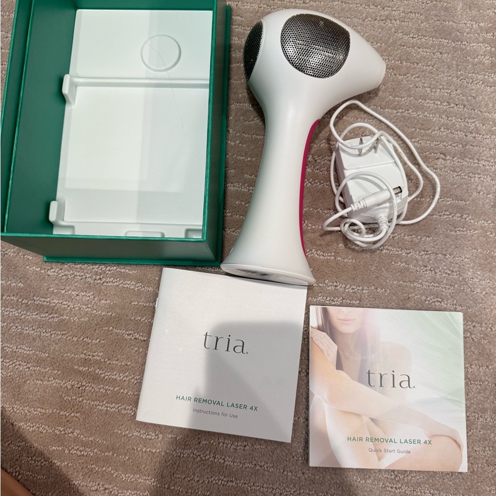 Hair Removal Laser 4X - White and Pink